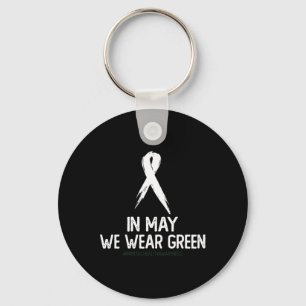 Health Awareness Maand In mei Draag we groen Sleutelhanger