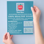 Health Food Store Flyer (Hand)