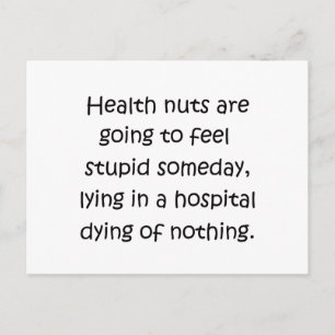 Health Nuts Briefkaart