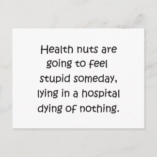 Health Nuts Briefkaart