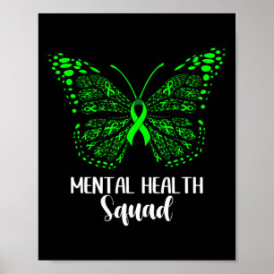 Health Squad Waardering Dag Vlinder Vrouwen Voor Poster