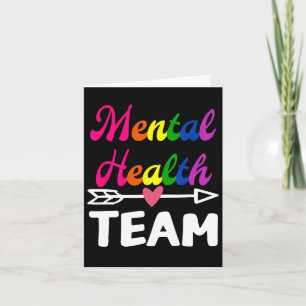 Health Team Bewustzijn Therapeut Mannen Vrouwen On Kaart