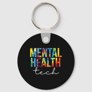 Health Tech Appreciation Day Tie Dye Vrouwen voor Sleutelhanger