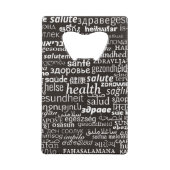 Health Text Bottla Opener Multi Language (Dos)