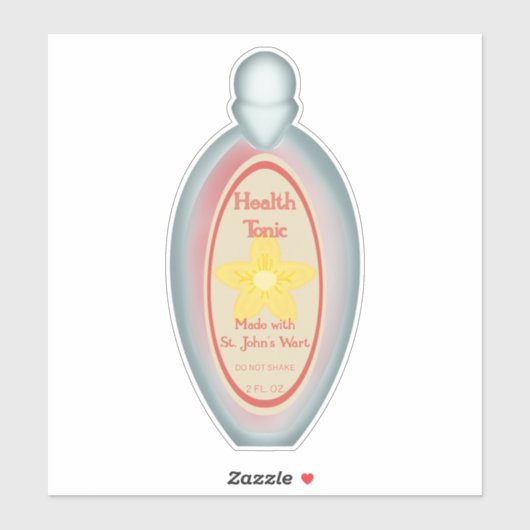 Health tonic Sticker (Vel)