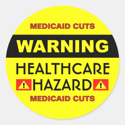 Healthcare Hazard™ Stickers (Devant)
