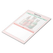  Healthcare Medication Tracker Notitieblok (Schuin)