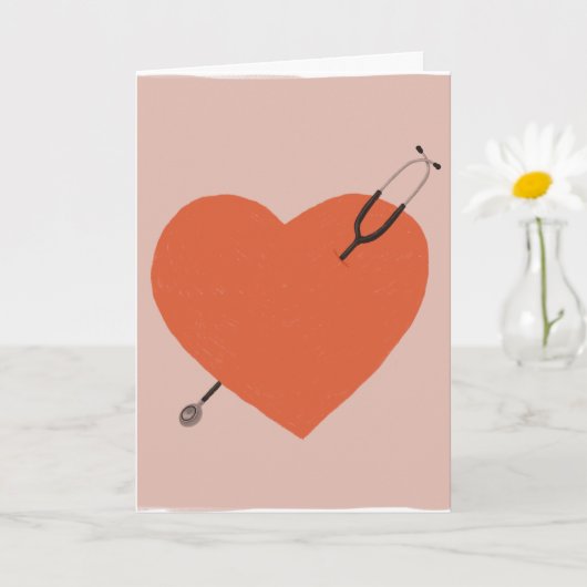 Healthcare Worker Thank You Card Kaart (Kleine Plant)