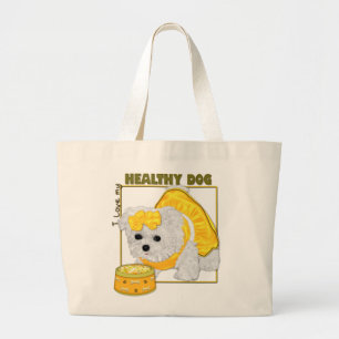 Healthy Dog Food Grote Tote Bag