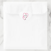 Healthy Heart Hart Sticker (Tas)