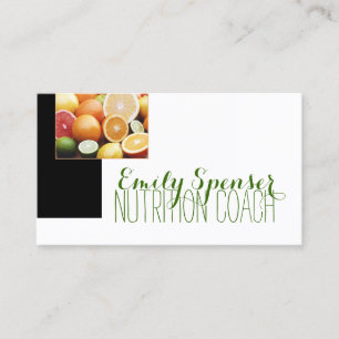 Healthy Life Voedingsdeskundige Fruitbox Schattige Visitekaartje