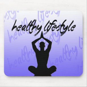 Healthy Lifestyle Mousepad Muismat