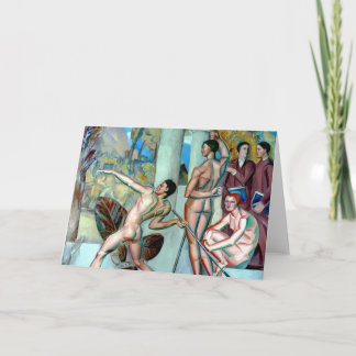 Healthy Mind in a Healthy Body Fine Art Card Kaart