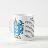 Healy, l'origine, la signification et la tasse de (Devant gauche)