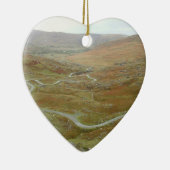 Healy Pass, Beara Peninsula, Ierland. Keramisch Ornament (Rechts)