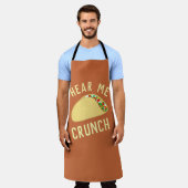 Hear  Me Crunch Taco Schort (Gedragen)