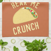Hear  Me Crunch Taco Theedoek (Gevouwen)