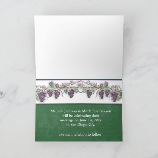 Heard it through the grapevine aankondiging (Binnen)