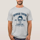 Hearsay Tavern Funny Johnny D T-Shirt (Devant)