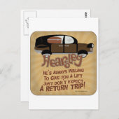 Hearsley's Motto Briefkaart (Voorkant / Achterkant)