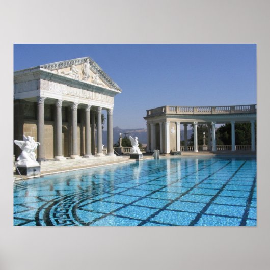 Hearst Castle Poster (Voorkant)