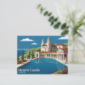 Hearst Castle VS Briefkaart (Staand voorkant)