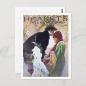 Hearst's Internationaal Hoesje, Alphonse Mucha Briefkaart (Voorkant / Achterkant)