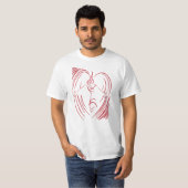 Heart Angel - Basic T T-shirt (Voorkant volledig)