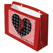 HEART ANGELS Cadeautas (Achterkant Gekanteld)