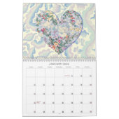 Heart Art Fun Hearts Calendrier (Jan 2026)