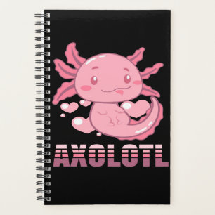 Heart Axolotl Caricature mignon Axolotl