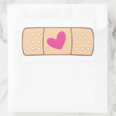 Heart Bandaid sticker (Tas)