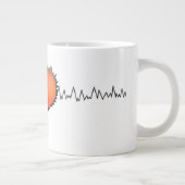 Heart Beat Extra Grote Beker (Rechts)