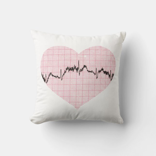 Heart Beat III Kussen (Voorkant)