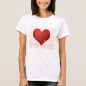 Heart Beat T-shirt (Voorkant)