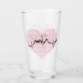 Heart Beat VII Glas (Achterkant)