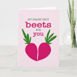 Heart Beets Valentijnsdag Kaart