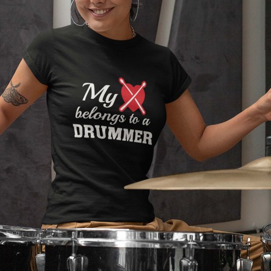 Heart Belange Drummer T-shirt