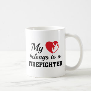 Heart Belange Firefighter Koffiemok