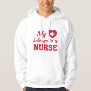 Heart Belangen Nurse Hoodie