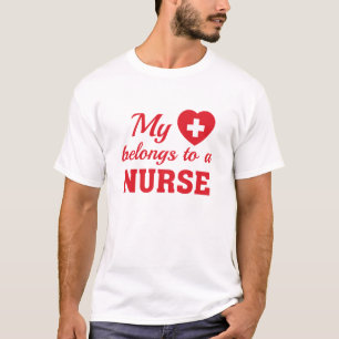 Heart Belangen Nurse T-shirt