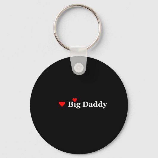 Heart Big Dad Sleutelhanger (Voorkant)