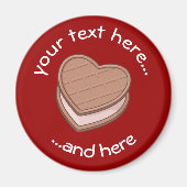 Heart Biscuit Magneet (Voorkant)