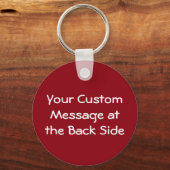 Heart Biscuit-Sleutelhanger Sleutelhanger (Achterkant)