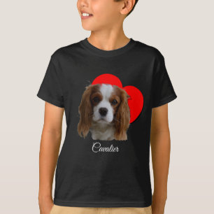 Heart Blenheim Cavalier King Charles Spaniel Love T-shirt