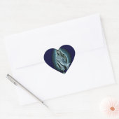 Heart Blessed Virgin Mary Prayer Rosary Hart Sticker (Envelop)