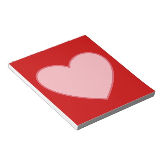 Heart Blocnote (Schuin)