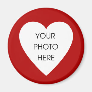 Heart Border Magnet - Sjabloon Magneet