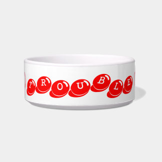 Heart Bowl w Name Puppy Water Food Dish Voerbakje