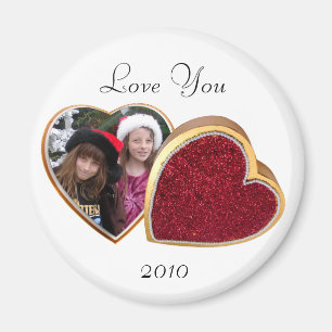 Heart Box Foto Magnet Magneet